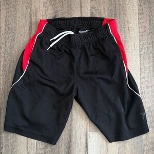 Old Navy Kids Black and Red Athletic Shorts